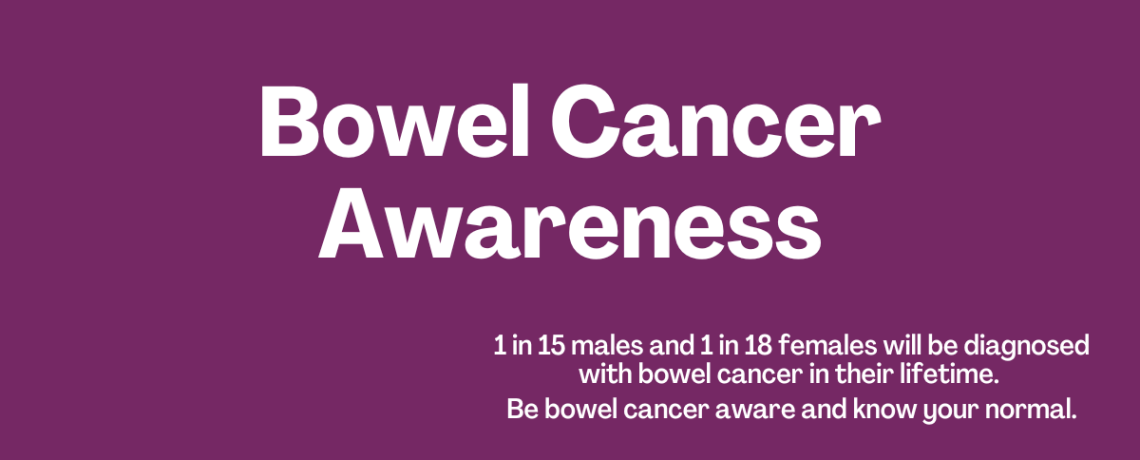 Be bowel cancer aware